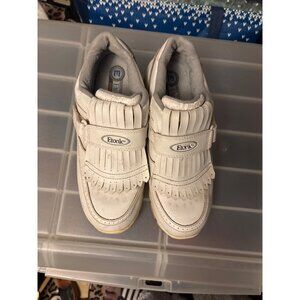 Etonic Womens White Leather Walking Shoes Size 8M